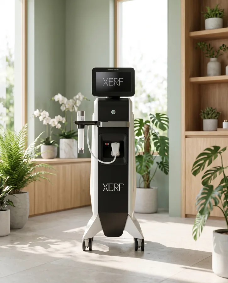The Lutronic XERF radiofrequency skin-tightening system
